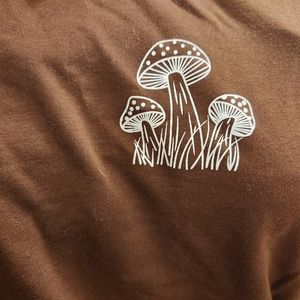 Brown mushroom sweater